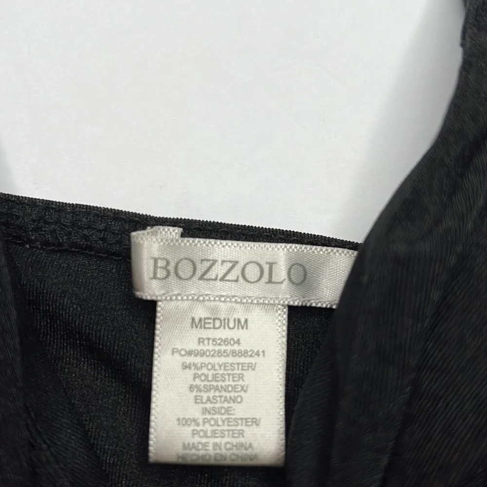 Bozzolo black padded bra size medium - Picture 4 of 5